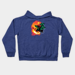 Slayer Fire Blade Kids Hoodie